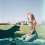 Danielle Mathers Instagram - My baby 🐾☀️🫶🏽 • • • • #film #murphymathers #germanrottweiler #almost3yearsold #mybaby #sandiego #waitingforsummer #connect #grateful #oceanbeach #park #days