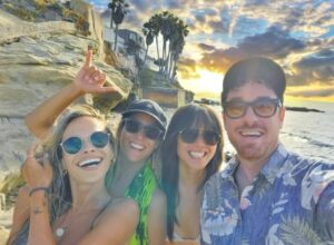 Danielle Mathers Instagram - Surround yourself with people who light your soul on 🔥 
•
•
•
•
#friends #amor #memories #sandiego #irreplaceable #grateful #sunset #friday #vibes