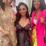Danielle Nicolet Instagram – Weekend brunch vibes with the @therealhartbeat family… #happiness