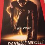 Danielle Nicolet Instagram - “February 11, 2015” - took these pics on my very first day of my very first episode of #TheFlash. Now I’m headed out to start my very first day of the final season… I am so grateful 🥲 (and a little emotional) - I love everyone and everything about this show, and am so blessed that I got to have this experience. 13 more episodes to make and I’m gonna Love every second of it! 💕 ⚡️