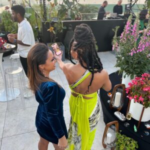 Danielle Nicolet Instagram - About Last Night Photo Dump - 🤩 Oh, but these  amazing women tho! So many fierce, talented ladies that I’m lucky to call friends and colleagues! 🥰 This shin-dig was magical and I’m still pinching myself that we got to watch #BlackKaren on a big screen with an audience! Thank you @meagangood @candicewilsoncherry @thairandolph @bwilandrea @momonilessprobs @gabrielle_dennis and most especially @michaelkussman for being my ♥️ and always telling me I can do it when I think I can’t.  I can’t wait to make another movie with you all!!!! #WomenWriteNow - hair 💇🏽‍♀️: @kt_chandler makeup💄: @prellyprell