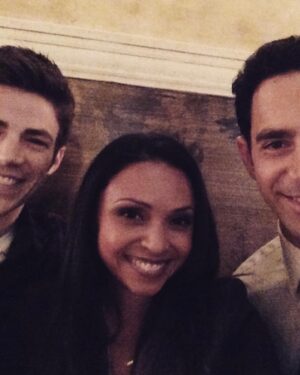 Danielle Nicolet Instagram - “February 11, 2015” - took these pics on my very first day of my very first episode of #TheFlash. Now I’m headed out to start my very first day of the final season… I am so grateful 🥲 (and a little emotional) - I love everyone and everything about this show, and am so blessed that I got to have this experience.  13 more episodes to make and I’m gonna Love every second of it! 💕 ⚡️