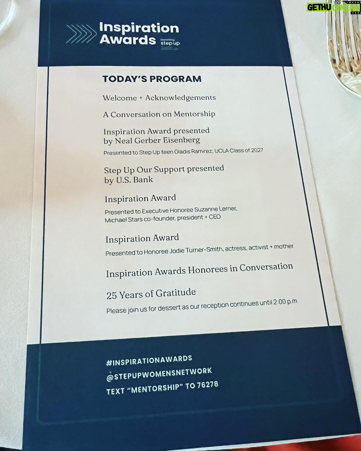 Danielle Nicolet Instagram - FRIDAY FEELS… I was so happy to be back in the ballroom celebrating female mentorship with @stepupwomensnetwork - the #inspirationawards were a great day full of inspirational women and girls!