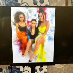 Danielle Nicolet Instagram - About Last Night Photo Dump - 🤩 Oh, but these  amazing women tho! So many fierce, talented ladies that I’m lucky to call friends and colleagues! 🥰 This shin-dig was magical and I’m still pinching myself that we got to watch #BlackKaren on a big screen with an audience! Thank you @meagangood @candicewilsoncherry @thairandolph @bwilandrea @momonilessprobs @gabrielle_dennis and most especially @michaelkussman for being my ♥️ and always telling me I can do it when I think I can’t.  I can’t wait to make another movie with you all!!!! #WomenWriteNow - hair 💇🏽‍♀️: @kt_chandler makeup💄: @prellyprell