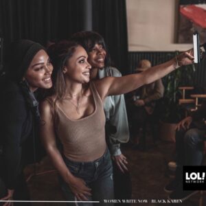 Danielle Nicolet Instagram - Us Three Amigas made a little movie with @lolnetwork and I’m so excited to share that EVERYONE CAN WATCH IT on @peacocktv right now!!!! 🌟 Seeing our names behind the words Writer: me 🙈 - Director: @meagangood 🎥 and Star: @breshawebb 💫 all in a row is just about as good as it gets! (Did I mention that @cedtheentertainer is in it? I mean…who’s life is this?!) #BlackGirlMagic is real. I hope it makes you laugh as hard as we did while making it with our amazing producers @candicewilsoncherry @thairandolph @justfolayo @jenkushner @sundanceorg - now go stream it while I have a happy cry! Here come the waterworks! 🥲 #BlackKaren #WomenWriteNow