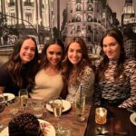 Danielle Nicolet Instagram - About Last Night…💫 Perfect kickoff to my birthday week with some of my most favorite people! Feeling very loved and grateful 😊 Thank you @bodegaonmain 💕 for being amazing as always! (And yes, that is the worlds cutest tortilla press in that gift basket because @kaylacheriecompton is the absolute BEST! 🤗)