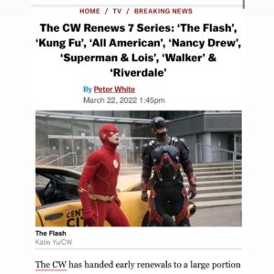 Danielle Nicolet Instagram - Who’d have thunk when I popped up to Vancouver in 2015 to do a couple episodes of this new show @cwtheflash I’d be posting in 2022 about being picked up for season 9?! What a gift.  You just never know what will happen when you show up in life. #Grateful #TheFlash