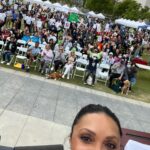 Danielle Nicolet Instagram - One foot in front of the other… walking toward wellness in DTLA this morning with @namicommunicate #Together4MH #NAMIWalksLACounty