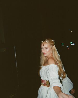 Danika Yarosh Instagram - halloween 2023 🎃🧝🏻‍♀️🏹✨👻🦚