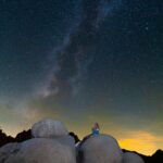 Danika Yarosh Instagram - under the milky way 🌌🪐💫🔭 thanks @adlerstudios @tristanhamm & @saxon for staying up until 3am through crazy desert winds to get this dreamy shot ✨👽 #astrophotography 📸: @adlerstudios