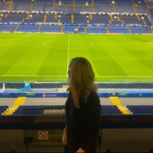 Danika Yarosh Instagram - a little latergram content from this weekend for you 🏆⚽️ thank you @chelseafc!!! 💙 #chelseafc