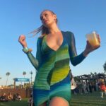 Danika Yarosh Instagram - since everyone else is posting from coachella rn… throwing it back to this time last year from ya girl’s first coachella 🪩🌵🤠🧚🏻‍♀️🎡👽
