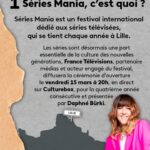 Daphné Bürki Instagram – @seriesmania, le plus grand événement européen entièrement dédié aux séries, prendra place à partir du vendredi 15 mars à Lille.
Vous pourrez suivre la soirée d’ouverture en direct à partir de 20h sur Culturebox ! Vous y découvrirez en avant-première le meilleur des séries sur grand écran.
@daphneburki sera aux commandes de cette soirée et tout au long de cette semaine de festivités, quelques grands noms feront leur apparition tels que @kellyrutherford, @ccelarie, @patriciaarquette, @cameliajordana, @audrey.fleurot, Laurent Lafitte, Peter Mullan…
🗓️ RDV vendredi 15 mars à 20h sur @france.tv