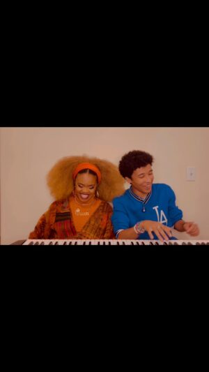 Dara Reneé Instagram - Best Part Acoustic Cover- Dara Reneé & Adrian Lyles!! Love y’all!!✨🦋