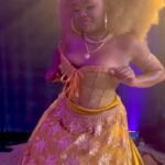 Dara Reneé Instagram - Thank You @marsaimartin for such a magical night!!! HAPPY BIRTHDAY QUEEN!!!😭❤️❤️👑👑🎉🎉. Also this is the first dress I’ve ever designed from SCRATCH!!! From the corset to the skirt yall!! Took a min but thank you @auntfunkyscloset for designing the sheer skirt that I made into a cape and then back to a skirt 😭❤️❤️