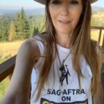 Darby Stanchfield Instagram – Day 109. So proud to be an actor! Miles from a picket line yet I stand strong with my fellow actors, co-stars, colleagues and our negotiating team fighting for a fair deal.  One day longer, one day stronger. #sagaftrastrong , #SagAftraStrike #power2performers  #sagaftrastrongchallenge 🌟💪🏼🌟