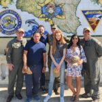 Darby Stanchfield Instagram – Huge honor traveling Europe on a Goodwill Military Tour 🇺🇸 with the delightful  @pauladelstein @tiyabird @realraymondcruz  via #armedforcesentertainment to thank our military men & women for their service!  I learned so much and am so grateful for the experience! 🇺🇸