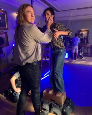 Darby Stanchfield Instagram - Do villains always have more fun?!? 
1- caption this..📸
2- a Bode dead lift 💀
3- a Nina dead lift 💀😳
4- Ellie are ok, are you ok Ellie?! 😰
5-life of the party 🎉
6- all around phenomenal person 🌟