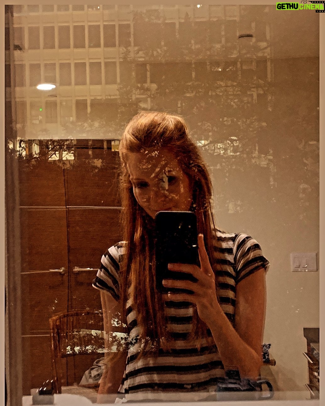 Darby Stanchfield Instagram - Reflection in reflection.