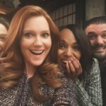 Darby Stanchfield Instagram – #SCANDAL turned 12 this week!  Cheers and thanks to all the #gladiators who celebrate this show! 🍷🍿Grateful for the ride! 😎