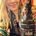 Darcy Rose Byrnes Instagram - I got my Nightmare (before Christmas!) Thank-you @nightmaresfilmfest for the recognition, and @theredharring for being an amazing director (and a fun hang) 🫶 #Floater #horror #nightmarebeforechristmas