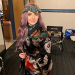 Darcy Rose Byrnes Instagram - Throwback to when no one knew why I wanted a pic in my coworker’s jacket 💚 #poisonivy #bigshot