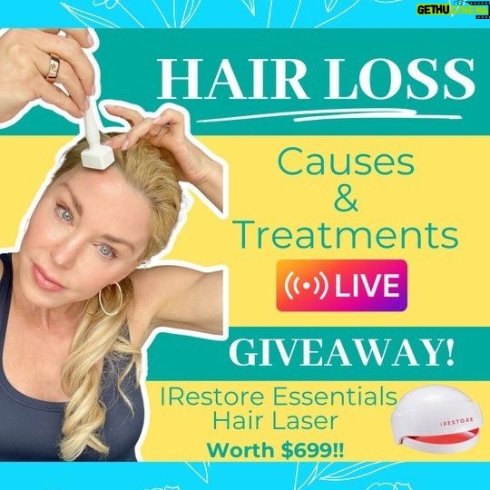 Darnell Cox - 301 Likes - 😱Are you suffering from HAIR LOSS?!!
🎤Watch today’s Instagram live show where I reveal the multiple root causes of hair loss so that you can find a solution that works for YOU. 😃
➡️Hormonal health
➡️Red light therapy
➡️Microneedling
➡️Nutritional supplements
➡️Ketoconozol shampoo
➡️Prescription medication
➡️PRP injections
🤔 Which is right for YOUR hairloss??
👩🏫Find out this and more on today’s live show!
👯💃make sure you tag your three friends in the comment section below to be entered in the drawing for the IRESTORE Essential hair growth device worth $699!
DM me “COLLAGEN” my top collagen supplement.
DM me “RED LIGHT” for my top red light devices.
#hairlosssolutions #hairloss #50plus #growhairfast #womenhairloss