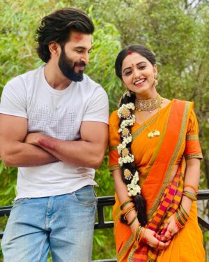 Darshini Gowda Instagram - Moksha🧡Panchami 

#nagapanchami #mokshapanchami #starmaa