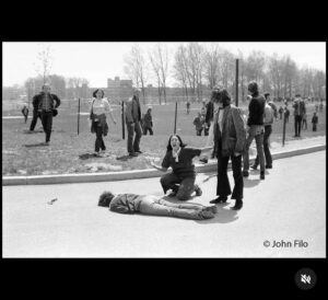Daryl Hannah Instagram - #Repost @petesouza
・・・
On this day in 1970. A tragedy that shocked the country. Four students at Kent State University were killed by the Ohio National Guard during a protest against the U.S. invasion of Cambodia during the Vietnam War.⁣
⁣
John Paul Filo, 21, a student at Kent State, made this photograph of 14-year-old Mary Anne Vecchio screaming over the body of student Jeffrey Miller.⁣
⁣
Afraid that his film might be confiscated, Filo hid it in one of the hubcaps on his car and drove to a small newspaper in Pennsylvania where he had interned. After processing the film, the photograph was sent on the wire to the Associated Press. It appeared on the front page of most U.S. newspapers the next day. (I was 15 at the time, and vividly remember seeing the photograph the next day in the New Bedford Standard Times.) Filo won the Pulitzer Prize for his photograph.⁣
⁣
A personal P.S.: As fate would have it, seven years later I started graduate school at Kansas State University, and began freelancing for the Associated Press (mostly covering sports and news on campus). My supervisor was John Filo, who had become the AP staff photographer in Kansas City. John became a mentor and friend, and profoundly impacted who I became as a photographer.⁣
⁣