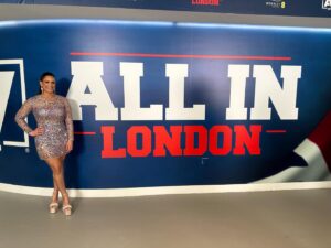 Dasha Kuret Gonzalez Instagram - Who’s ready for @aew All In live from #WembleyStadium in #London #England 😃🤗😇🙏🏽 

What a historic event I’m lucky enough to be a part of!!! 😱😱😱 💃🏽😍🤩 

#AEW #ALLIn #Wrestling #Announcer #MasDasha