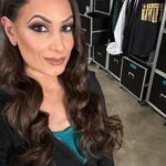 Dasha Kuret Gonzalez Instagram - Who’s ready for #AEWCollision tonight!!! Huge shout out to @aewglam @dear.salem for this beautiful look tonight in #bossiercity #LA Who’s ready??? What match are you most excited about???#wrestling #LetsGo #Announcer #AEW #MasDasha