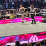 Dasha Kuret Gonzalez Instagram - Oh what a night!!!! #AEWRevolution last night live from #Greensboro #NC was such an incredible experience!!! If you didn’t get to check it out, watch it on repeat!!! #AEW #Announcer #MasDasha #StingsLastMatch was most definitely one for the record books! 💄: @aewglam @dearadneris 💁🏽‍♀️: @mamasal10