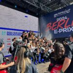 Davina Geiss Instagram – amazing weekend in Berlin. Thank you @fiaformulae for letting me experience a dream. Loved driving your gen3 car🏎️🏁❤️