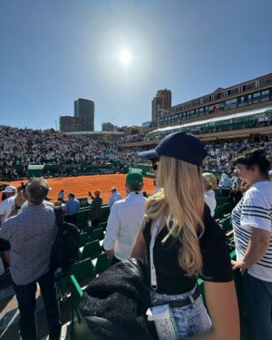 Davina Geiss Instagram - match day🎾