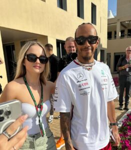 Davina Geiss Instagram - paddock day! 🏎️ Thank you @hulkhulkenberg