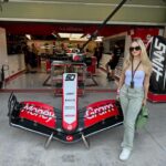 Davina Geiss Instagram - paddock day! 🏎️ Thank you @hulkhulkenberg