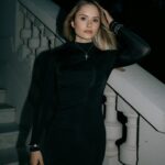 Davina Geiss Instagram – Forbes night in cannes🖤 thank you @forbes_fr for an amazing evening
📸 @gianmeinecke