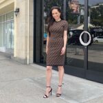 Davina Portratz Instagram – F word…but make it fashion @fendi 😂 1 or 2?