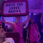 Davina Portratz Instagram – Thank you and happy birthday  @whitefoxboutique had so much fun! ❤️‍🔥😻🌹