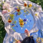Dawn-Lyen Gardner Instagram - Wishing you peace and the opportunity to appreciate the beauty around you ❤️ Repost from @ezgipolat feat. @ninive.gns 💜 floral installation idea by @italicaemme 🌹 #summertime #picnic #foodwinewomen #letsgosomewhere #beautifulplaces #flowerlove #picnicdate #dayoff #foodie #winelover #rosé