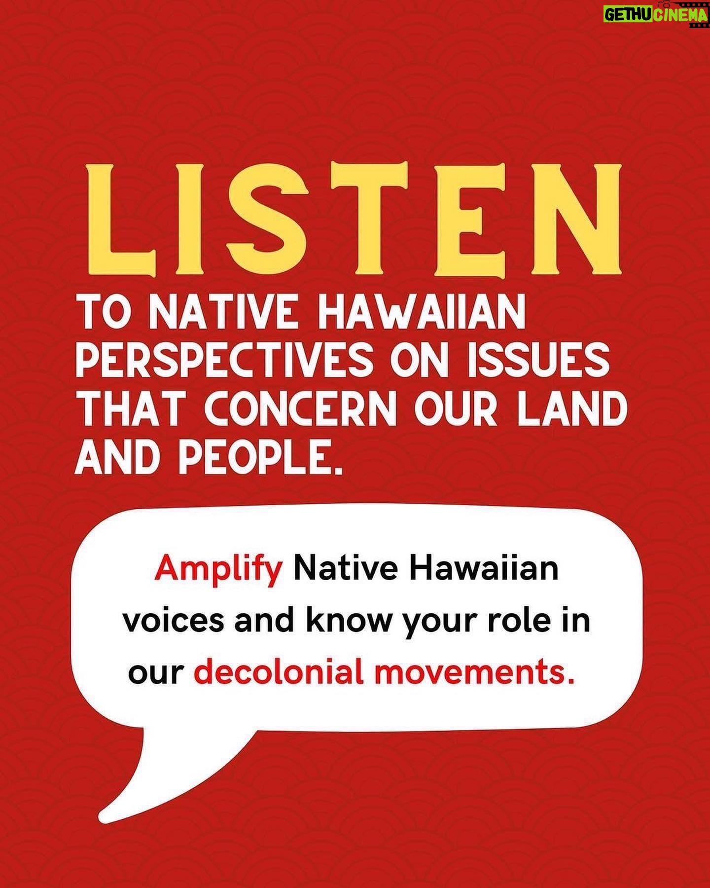 Dawn-Lyen Gardner Instagram - Such an important reminder during AAPI Heritage month 🙏🏽 Repost from @ainamomona • May is AAPI Heritage Month. Hawaiʻi has the largest AAPI (American Asian and Pacific Islander) population in America, but Native Hawaiians are a minority in our own home. Take some time this month to learn how you can uplift Native Hawaiian voices and support us in our fight against state and colonial violence. ʻĀina Momona is honored to be working with AAPI Women Lead in an intergenerational research project aimed at addressing different forms of violence our communities face. #aapiheritagemonth #aapi #aapimonth #ainamomona #aanhpi #kanaka #kanakamaoli