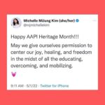 Dawn-Lyen Gardner Instagram - Reminder to my AAPI siblings ❤️ Happy AAPI Heritage Month! 🙏🏽 #AAPIHeritageMonth repost from @michellekimkim