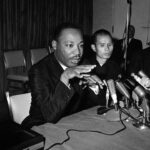 Dawn-Lyen Gardner Instagram – Starting Black History Month with the Lunar New Year reminds me of how interconnected the Asian and Black communities have been for decades, if not centuries. These photos of Dr King and Thich Nhat Hanh are the manifestation of that legacy.
During a press conference in 1966, they released this joint statement:
“We also believe that the struggles for equality and freedom in Birmingham, Selma and Chicago, as in Hue, Danang and Saigon, are aimed not at the domination of one people by another. They are aimed at self-determination, peaceful social change, and a better life for all human beings. And we believe that only in a world of peace can the work of construction, of building good societies everywhere, go forward.”
This kindred connection stemmed from a mutual understanding of being up against the same systems.
Dr. King had great respect for Asian leadership and fought against the war in Vietnam until his last breath. In the same vein, in Vietnam, they called MLK a bodhisattva — the Buddhist term for “an enlightened being trying to awaken other living beings and help them move toward more compassion and understanding”.
The friendship and legacy shared by Rev. Dr. Martin Luther King, Jr. and Thich Nhat Hanh, now both ancestors, is a beautiful example of this solidarity and what it means to be in pursuit of Black Liberation and the Anti-war/Peace Movement.
Starting Black History Month with the Lunar New Year reminds me of how interconnected the Asian and Black communities have been for decades, if not centuries. These photos of Dr. King and Thich Nhat Hanh are the manifestation of that legacy.