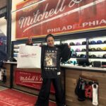 Dawn Staley Instagram - In Philly so you know what I do….hit up @mitchellandness for all the vintage gear and more!! Thank you my good peeps!