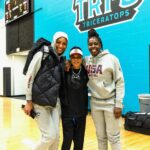 Dawn Staley Instagram - Legends. Champions. Olympians. Pioneers. Most of all friends. Thank you @aja22wilson @cgray209 for stopping by @gamecockwbb practice. Any eligibility left? 🤣🤣🤣