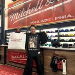 Dawn Staley Instagram - In Philly so you know what I do….hit up @mitchellandness for all the vintage gear and more!! Thank you my good peeps!