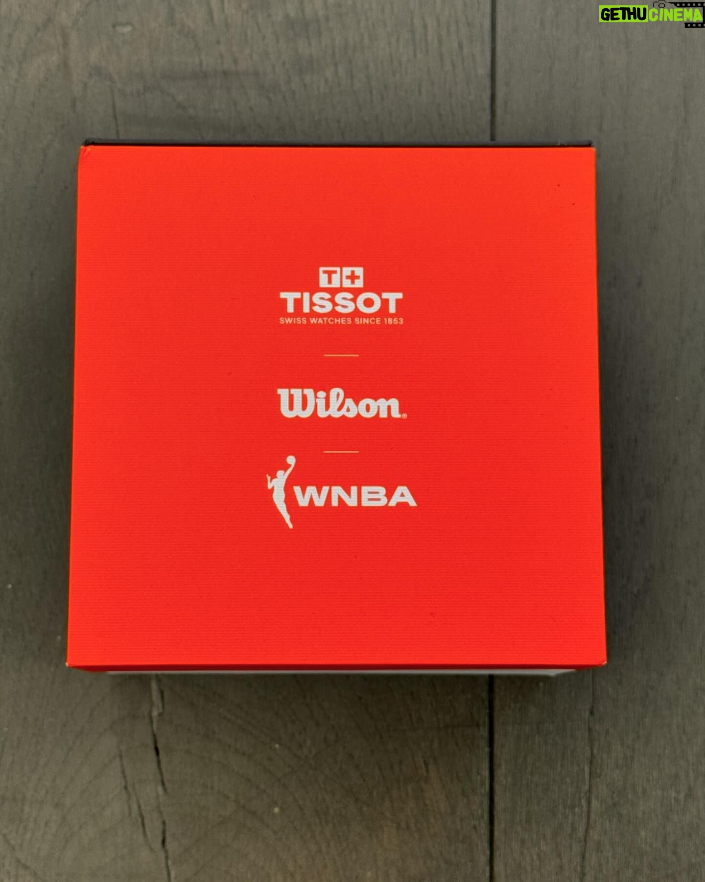 Dawn Staley Instagram - The new official @tissot_official @wilson @wnba watch! Yall know what time it is!!