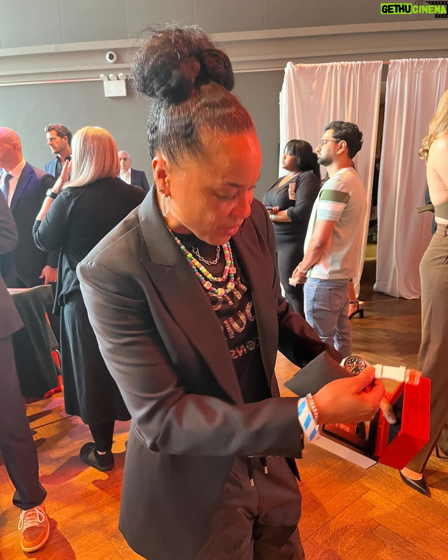 Dawn Staley Instagram - The new official @tissot_official @wilson @wnba watch! Yall know what time it is!!