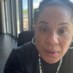Dawn Staley Instagram - @_ajawilson22 any more questions?!!! #A’ONE @nikebasketball @nike