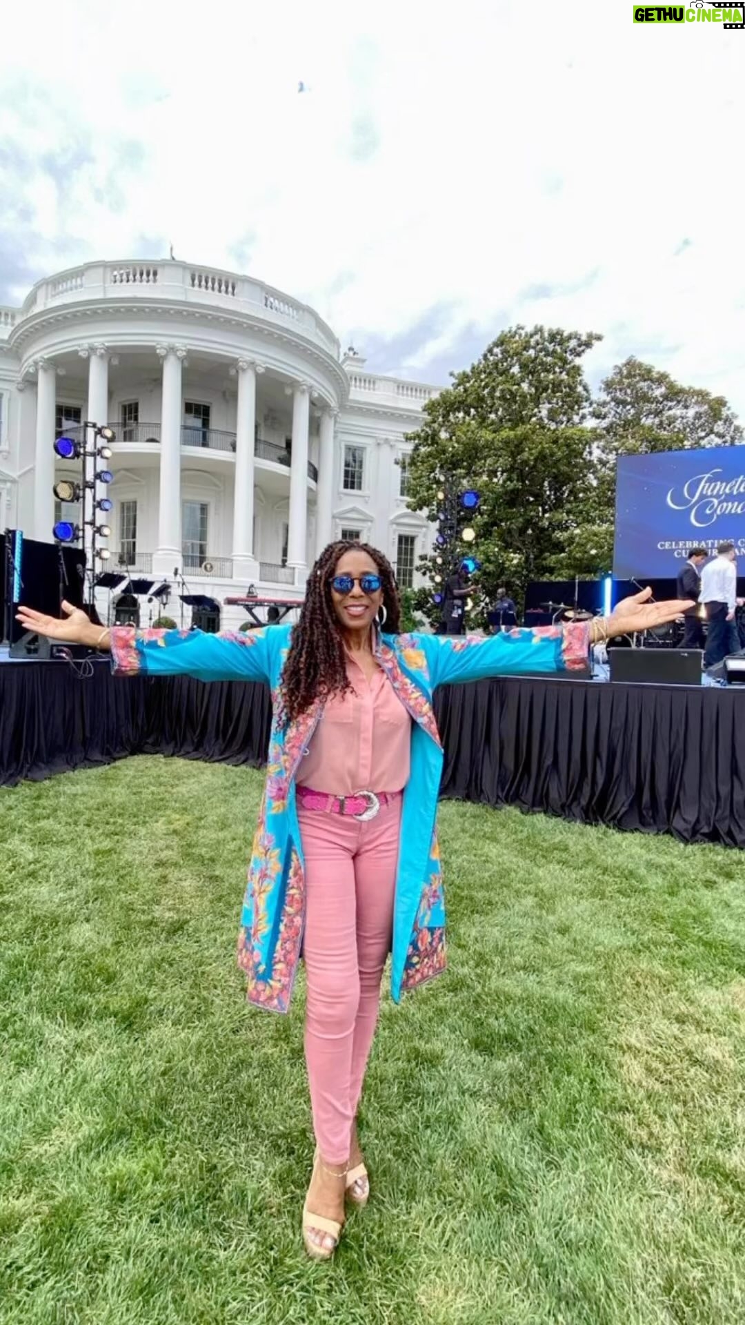 Dawnn Lewis Instagram - Had a wonderful time at the 2nd annual Juneteenth Celebration at our @WhiteHouse!! What a soul-filling experience. Such incredible artists had us lifting our voices and jamming like nobodies business! It was a truly uplifting experience. Especially in these days when there are so many that are actively committed to trying to erase the truth of our American history and the extraordinary contribution African Americans have made to it. Our Ingenuity. Our Excellence. Our Creativity. Our Sacrifice. Our Willingness to Show Grace - even to those who minimize and attack us. Our Resilience. I could go on and on and on…but Juneteenth reminds us to never accept the audacity of a mindset that willingly withheld the information for two years, that slavery had been abolished, to hundred of thousands of people! Juneteenth: Remember To Never Forget The Horror That Endured, Lest We Repeat Such A Folly. @POTUS @VP Steven K. Benjamin @K_JeanPierre @TheeBillyPorter @AttorneyCrump Alan Williams @MsGladysKnight @MsPattiLaBelle @TromboneShorty @AnthonyHamiltonOfficial @PatinaMiller @ImCharlieWilson @RoyWoodJr @MichaelEricDyson @RepMaxineWaters Karen Waters @TheGeorgeWallace @TheRealTavisSmiley @GlynnTurman1 @JoAn.Turman @TheMekaiCurtis Randall Eley @DarrylMBell @Raheem_Devaughn @TheDougEFresh #Juneteenth #JuneteenthCelebration #CelebrateJuneteenth #BlackHistory #AmericanHistory #RandBmusic #CelebrateBlackHistory #BlackMusicMonth #Blessed #WhiteHouse
